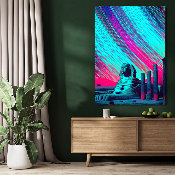 Blue Egyptian Wall Art