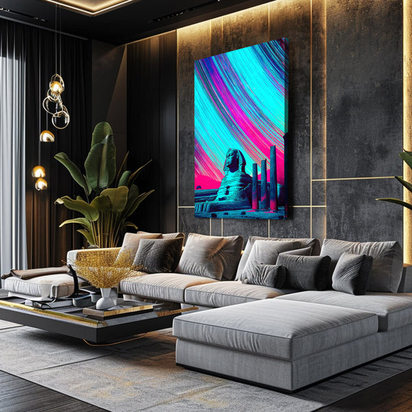 Blue Egyptian Wall Art