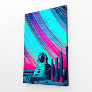 Blue Egyptian Wall Art