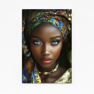 Blue Eye African Wall Art Decor