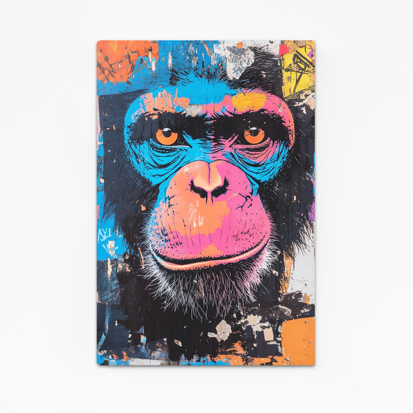Blue Face Monkey Art
