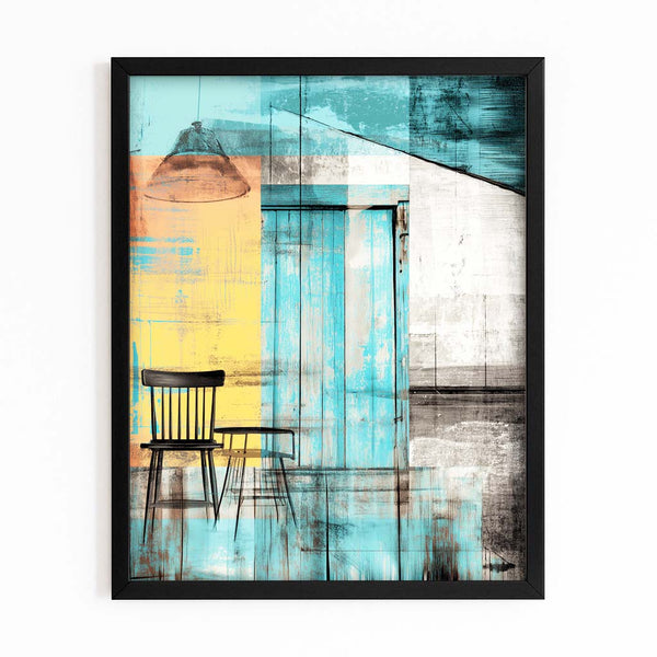 Blue Farmhouse Decor