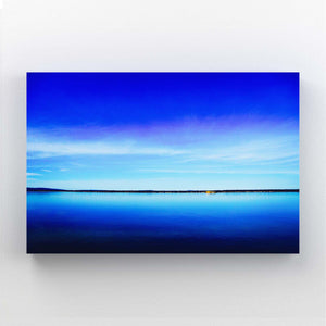 Blue Horizon Landscape Wall Art | MusaArtGallery™