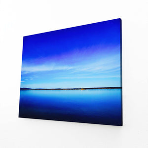 Blue Horizon Landscape Wall Art | MusaArtGallery™