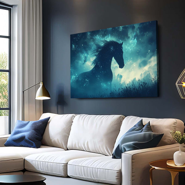 Blue Horse Art