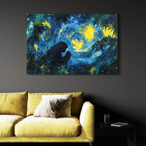 Blue Monkey Art