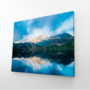 Blue Mountain Canvas Wall Art | MusaArtGallery™ 