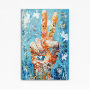 Blue Peace Art