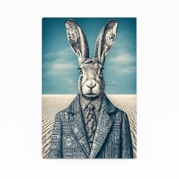 Blue  Rabbit Wall Decor