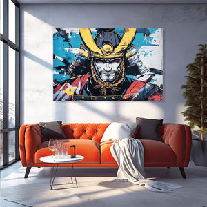 Blue Samurai Art