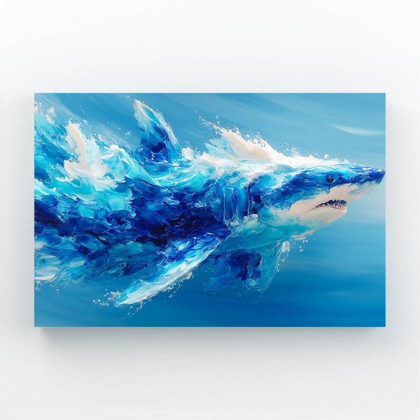Blue Shark Art