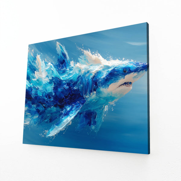 Blue Shark Art