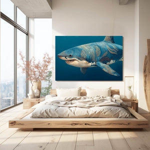 Blue Shark Artwork