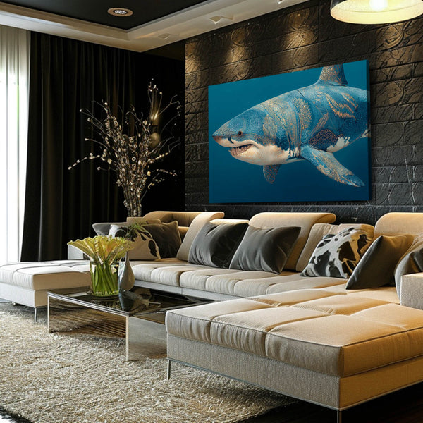 Blue Shark Artwork