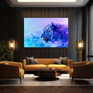 Blue Tiger Wall Art | MusaArtGallery™