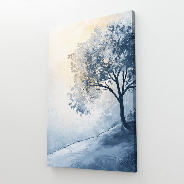 Blue Tree Of Life Canvas Wall Art