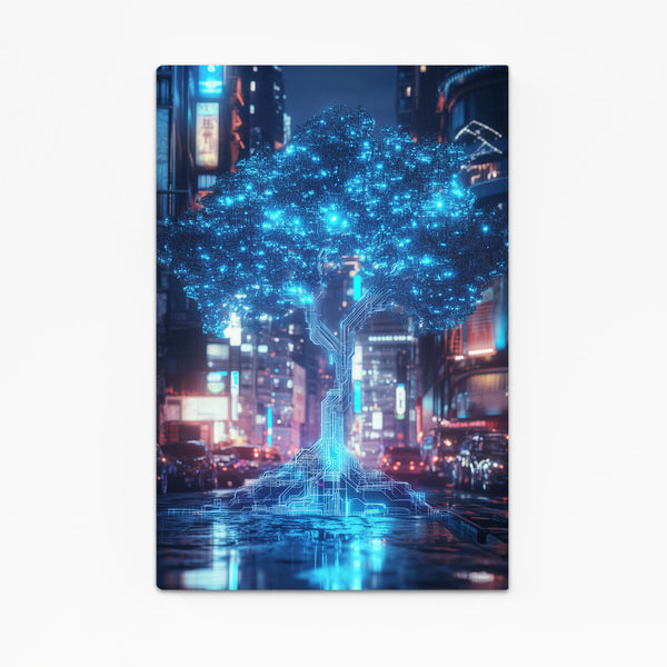 Blue Tree Of Life Wall Art