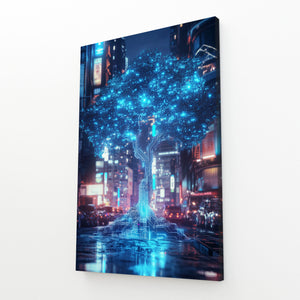 Blue Tree Of Life Wall Art