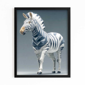 Blue Zebra Artwork