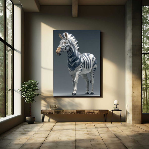 Blue Zebra Artwork