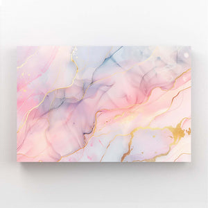 Blush Mist Abstract Art | MusaArtGallery™