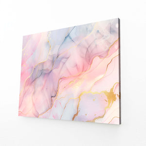 Blush Mist Abstract Art | MusaArtGallery™