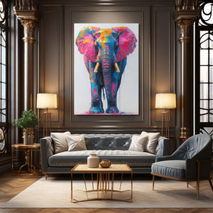 Bohemian Elephant Wall Art | MusaArtGallery™