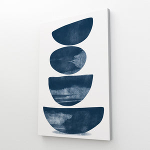 Blue Boho Art Wall | MusaArtGallery™