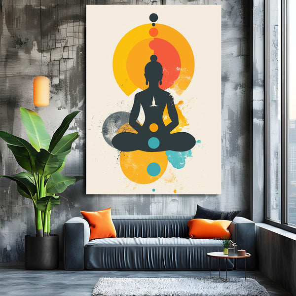 Boho Buddha Wall Art | MusaArtGallery™