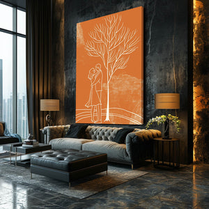 Boho Couple Art For Wall | MusaArtGallery™