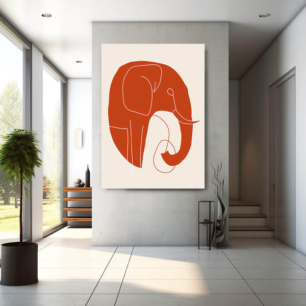 Boho Elephant Wall Art   | MusaArtGallery™