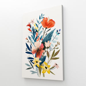 Boho Flowers Wall Art | MusaArtGallery™