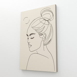 Boho Girl Canvas Art | MusaArtGallery™