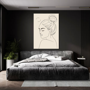 Boho Girl Canvas Art | MusaArtGallery™