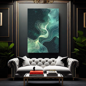 Boho Green Wall Art | MusaArtGallery™