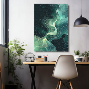Boho Green Wall Art | MusaArtGallery™
