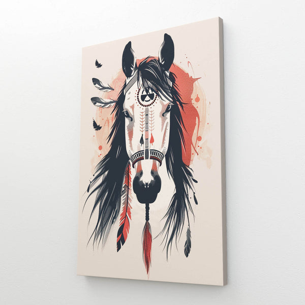 Boho Horse Wall Art   | MusaArtGallery™