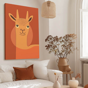 Boho Lama Wall Art   | MusaArtGallery™