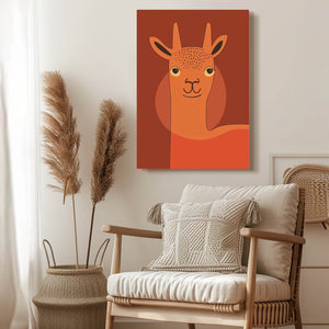 Boho Lama Wall Art   | MusaArtGallery™
