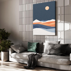 Boho Moon Wall Art | MusaArtGallery™
