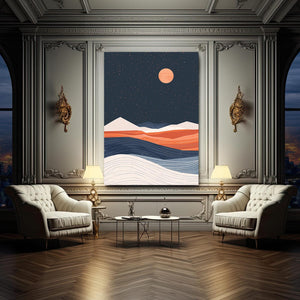 Boho Moon Wall Art | MusaArtGallery™