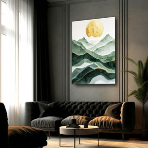 Boho Mountains Wall Art | MusaArtGallery™