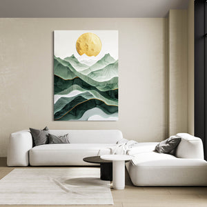 Boho Mountains Wall Art | MusaArtGallery™
