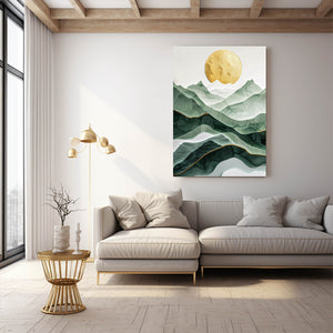 Boho Mountains Wall Art | MusaArtGallery™