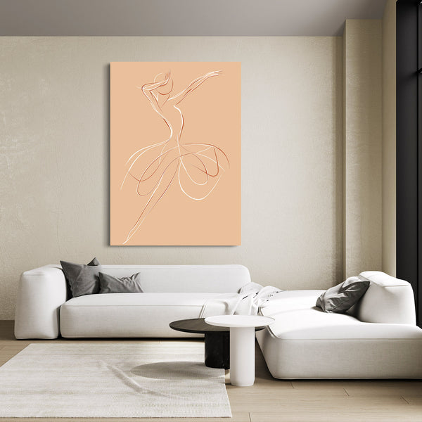 Boho Pink Canvas Art   | MusaArtGallery™