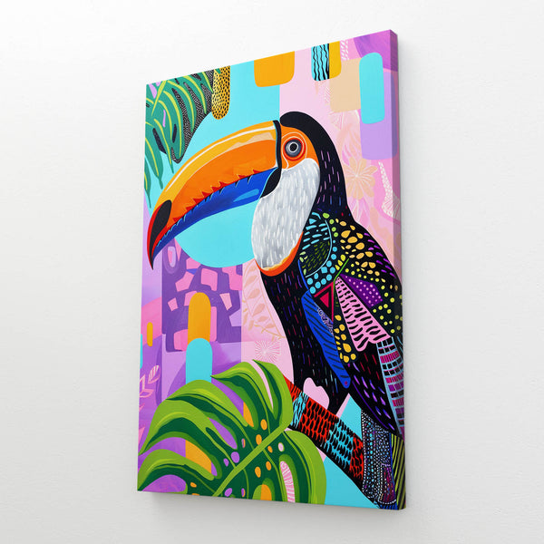 Boho Toucan Wall Art   | MusaArtGallery™