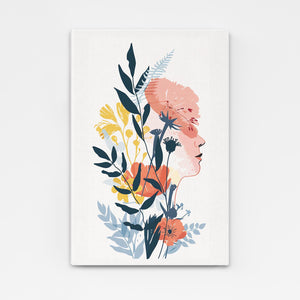 Boho Wall Art Flowers Decor | MusaArtGallery™