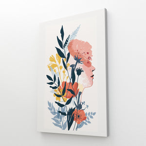 Boho Wall Art Flowers Decor | MusaArtGallery™