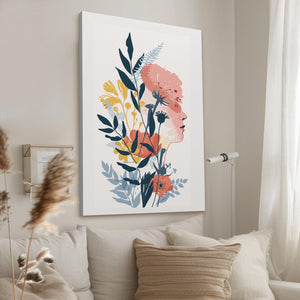 Boho Wall Art Flowers Decor | MusaArtGallery™