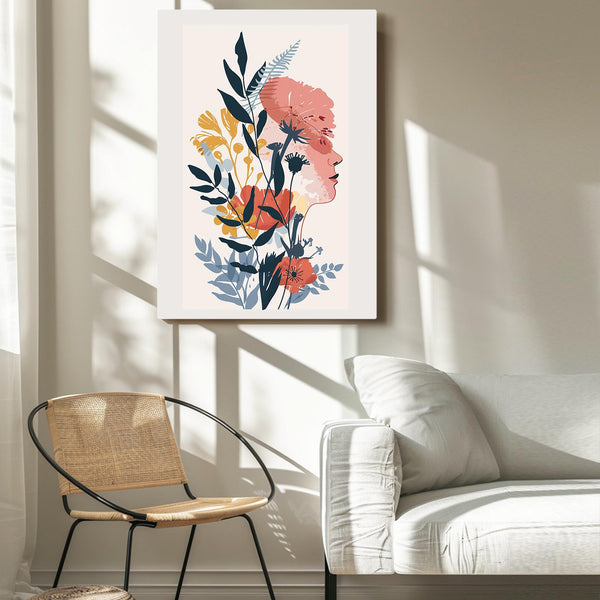 Boho Wall Art Flowers Decor | MusaArtGallery™